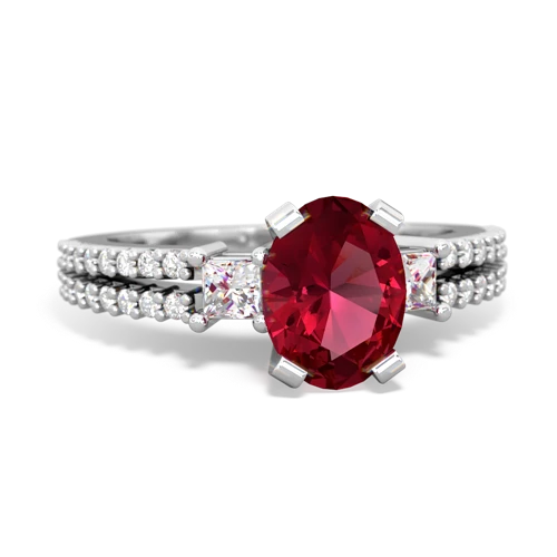 Lab Ruby Engagement Lab Created Ruby ring Ring