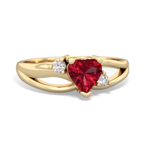 lab ruby filligree ring