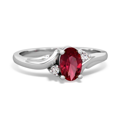 lab ruby filligree ring