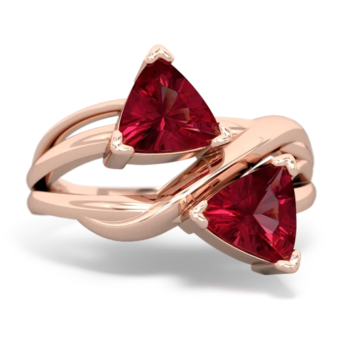 lab ruby filligree ring