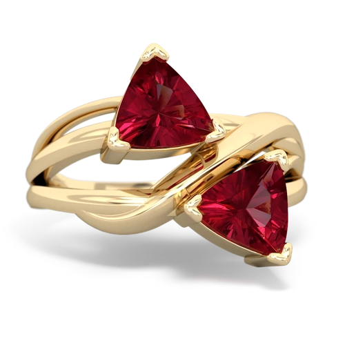 lab ruby filligree ring