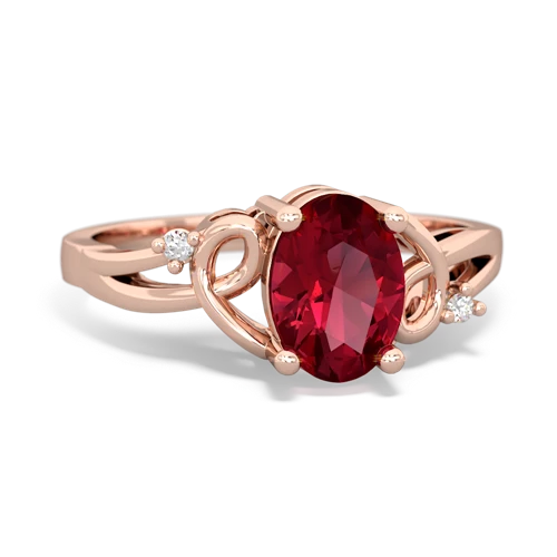 lab ruby filligree ring