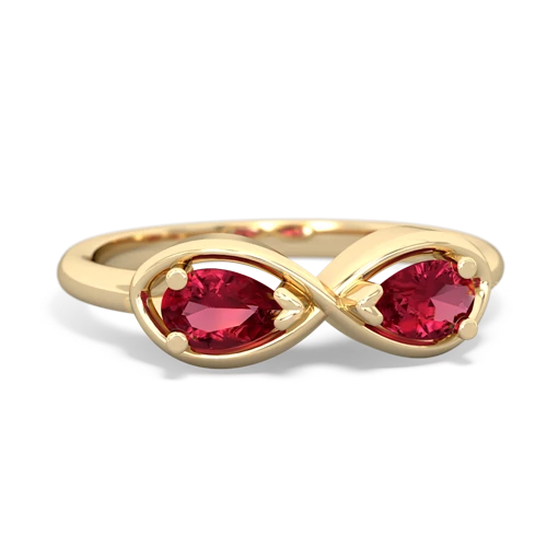 Lab Ruby Infinity Lab Created Ruby ring Ring