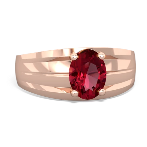 lab ruby mens ring