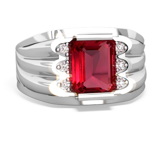 lab ruby mens ring