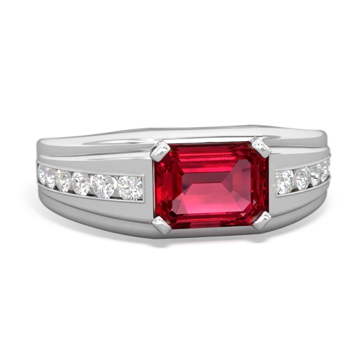 lab ruby mens channel ring