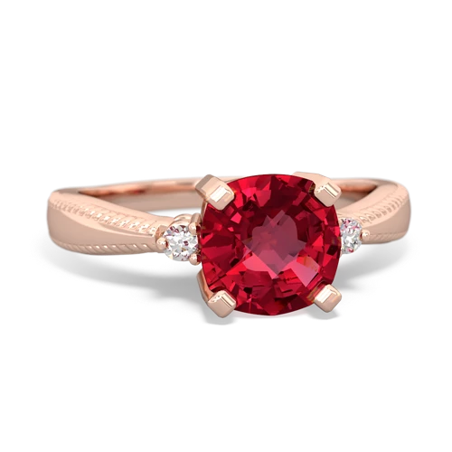 lab ruby modern ring