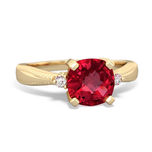 lab ruby modern ring