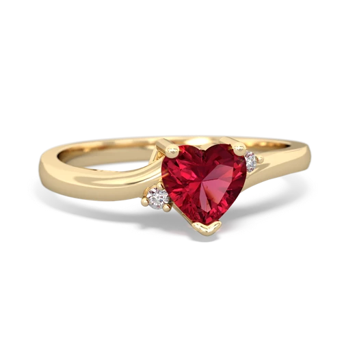 lab ruby petite ring