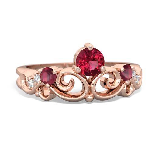 lab ruby-ruby crown keepsake ring