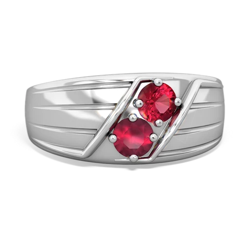 lab ruby-ruby mens ring