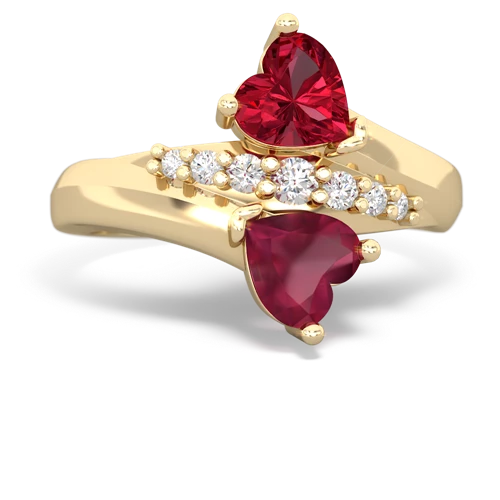 lab ruby-ruby modern ring