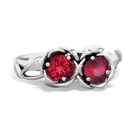 lab ruby-ruby roses ring
