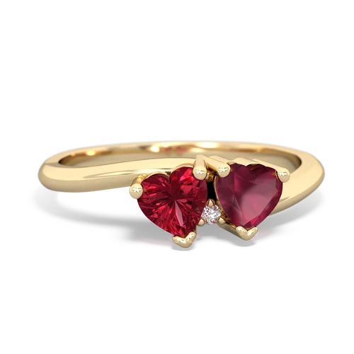 lab ruby-ruby sweethearts promise ring