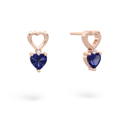 Lab Sapphire Simply Elegant Lab Created Sapphire earrings Earrings