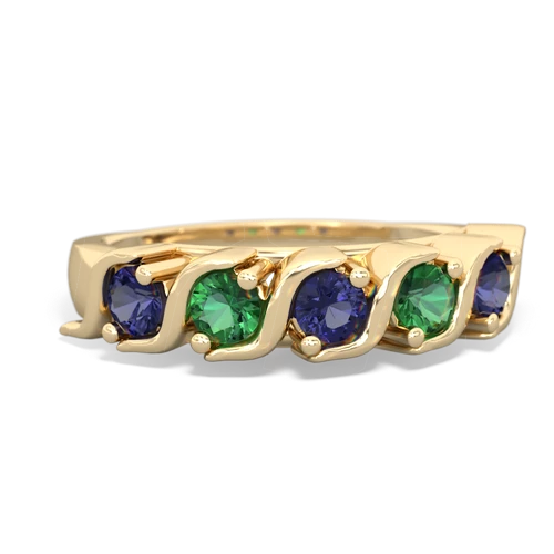 Lab Sapphire Anniversary Band Lab Created Sapphire ring Ring