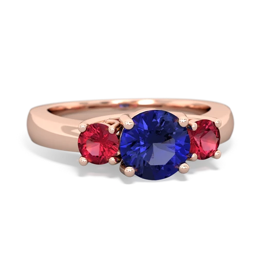 lab sapphire-lab ruby timeless ring