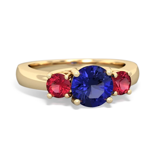 lab sapphire-lab ruby timeless ring