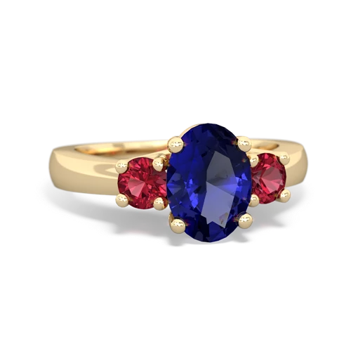 lab sapphire-lab ruby timeless ring