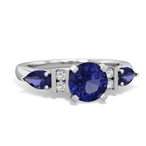 sapphire-tanzanite engagement ring