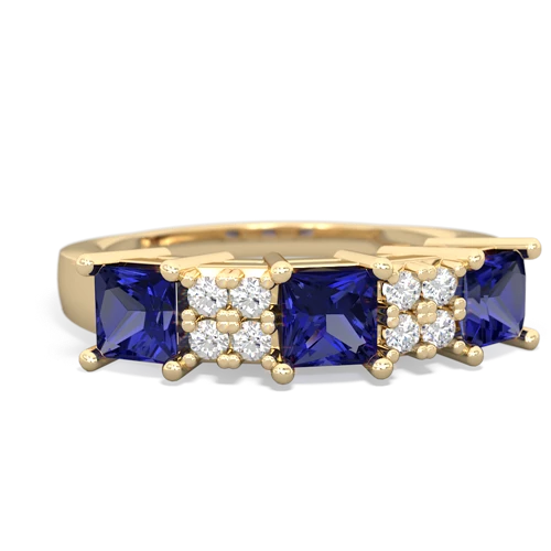 tanzanite-amethyst timeless ring