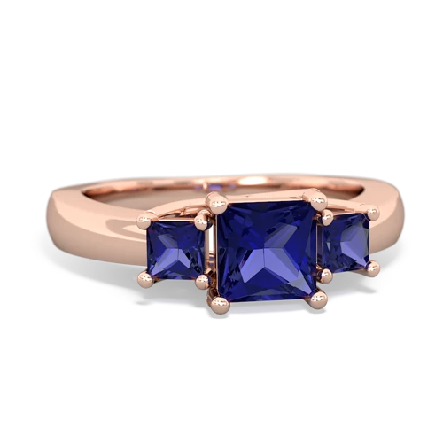 tanzanite-amethyst timeless ring