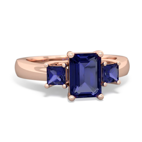 peridot-ruby timeless ring