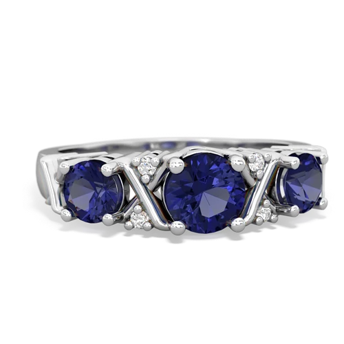 opal-sapphire timeless ring