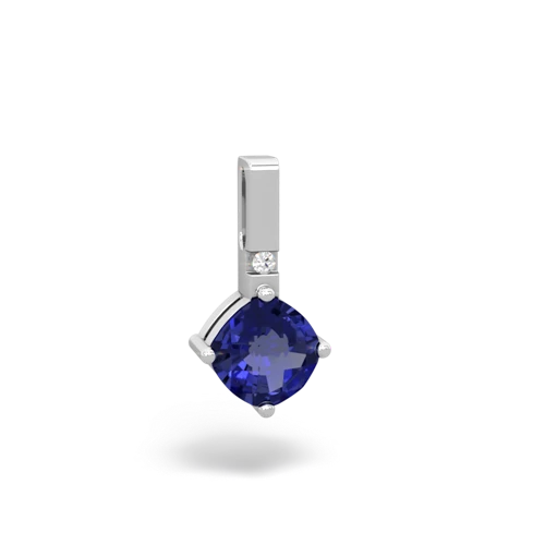 Lab Sapphire Simply Elegant Lab Created Sapphire pendant Pendant