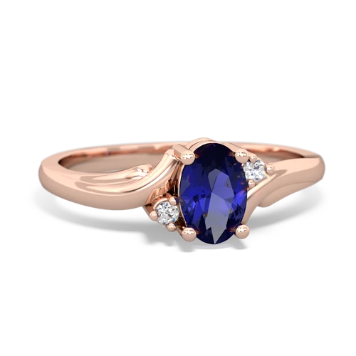 Lab Sapphire Swirls Lab Created Sapphire ring Ring