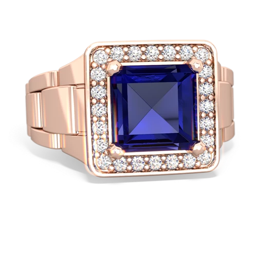 lab sapphire watch ring ring