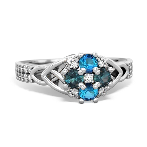 london topaz-alexandrite engagement ring