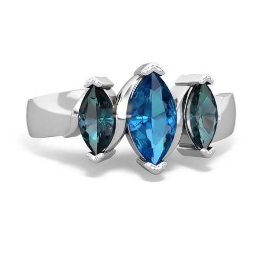 london topaz-alexandrite keepsake ring