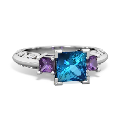 london topaz-amethyst engagement ring