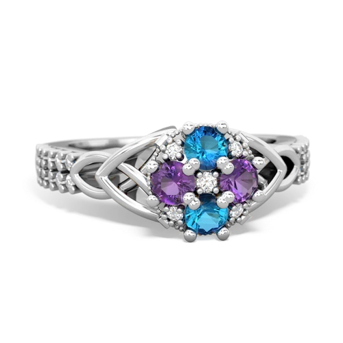 london topaz-amethyst engagement ring