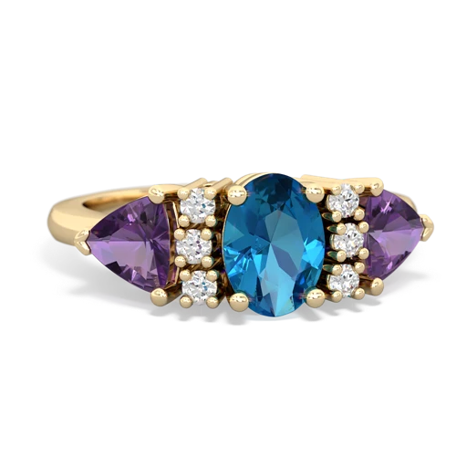 london topaz-amethyst timeless ring