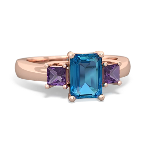 london topaz-amethyst timeless ring