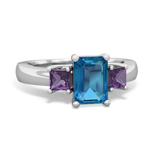 london topaz-amethyst timeless ring