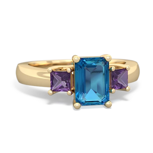 london topaz-amethyst timeless ring