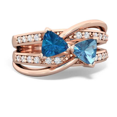 london topaz-blue topaz couture ring