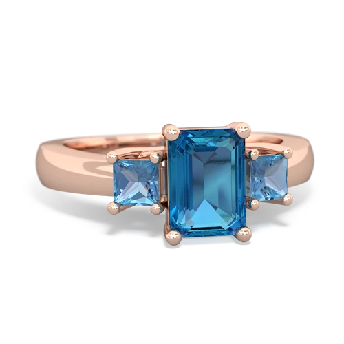 london topaz-blue topaz timeless ring