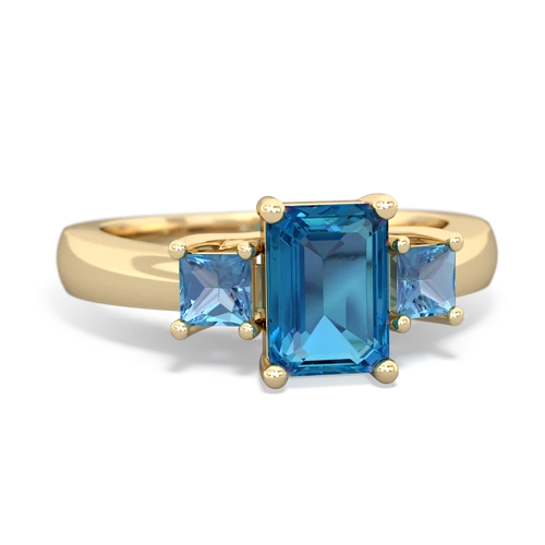 london topaz-blue topaz timeless ring