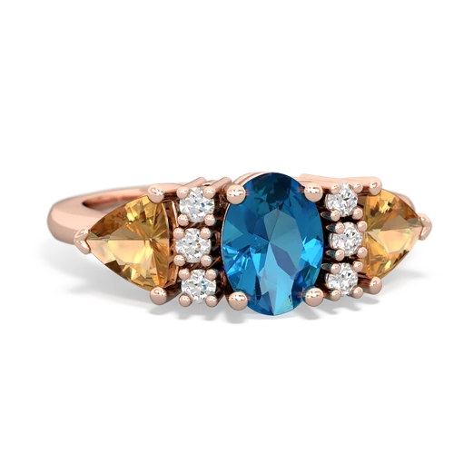 london topaz-citrine timeless ring