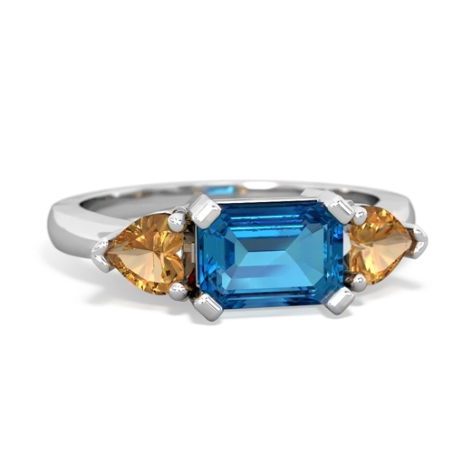 london topaz-citrine timeless ring