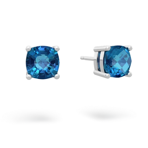 london topaz stud earrings