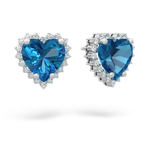 london topaz timeless earrings