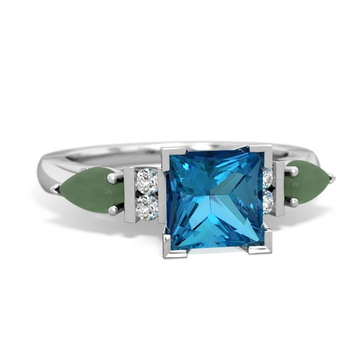 london topaz-jade engagement ring