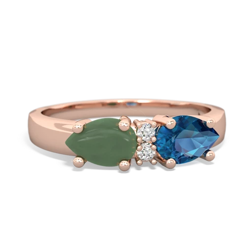 london topaz-jade timeless ring