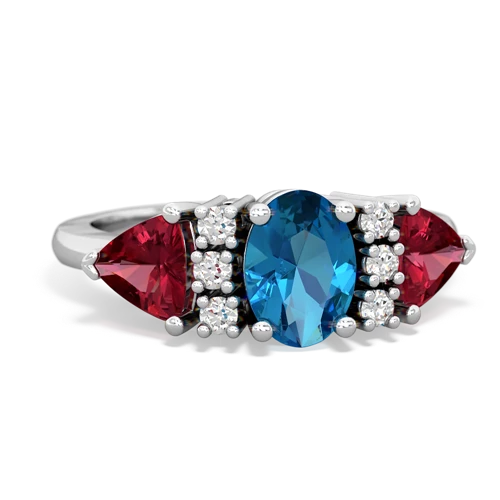 london topaz-lab ruby timeless ring