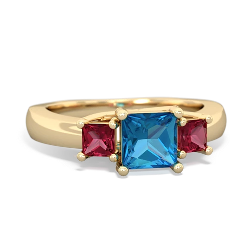 london topaz-lab ruby timeless ring